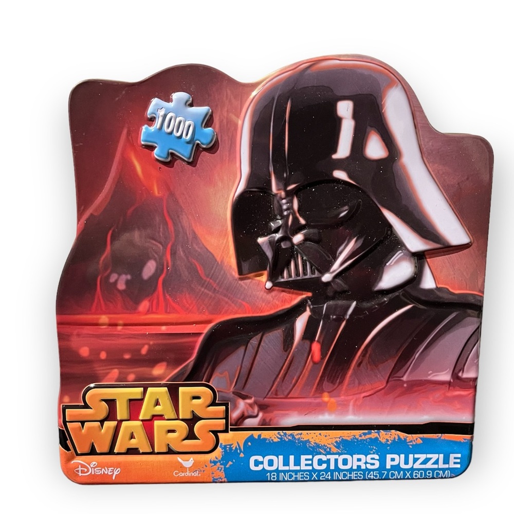 Disney 1000 Piece Jigsaw Puzzle Star Wars Collectors Puzzle Darth Vader